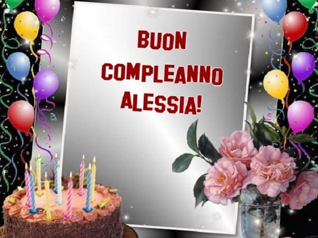 immagini buon compleanno Alessia