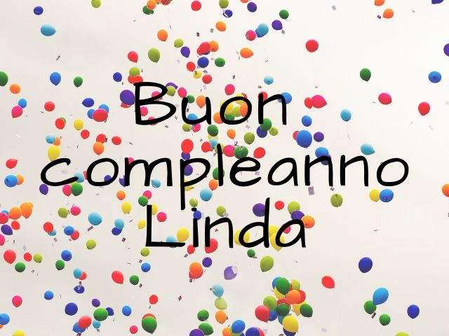 Linda compleanno