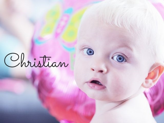 Origine nome Christian