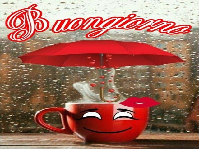 pioggia buongiorno