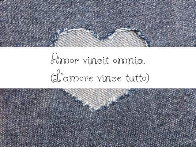 frasi d'amore in latino 1