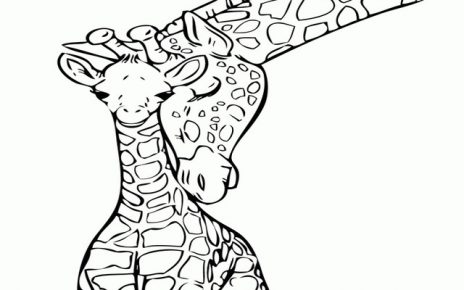 disegni da colorare giraffa pdf