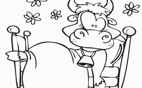 mucche disegni