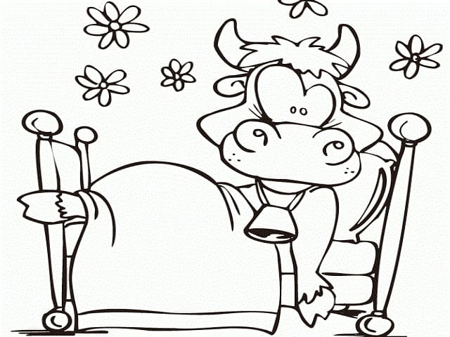 mucche disegni