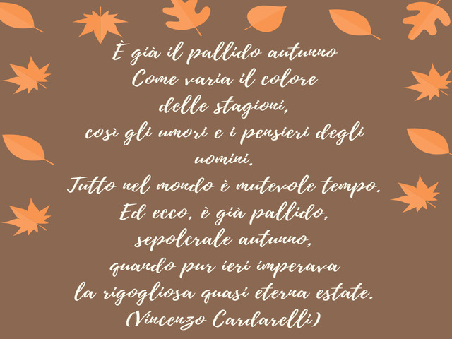 autunno poesia