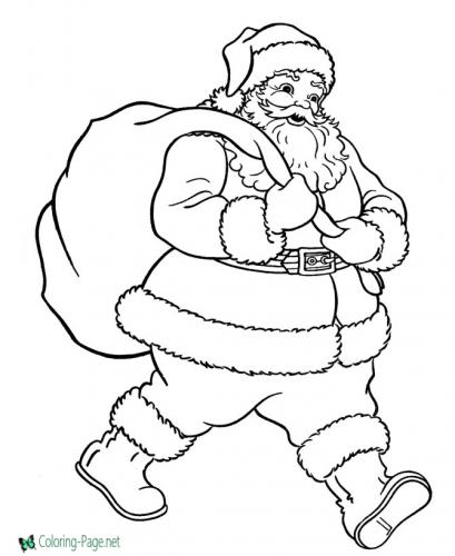 Babbo Natale col sacco