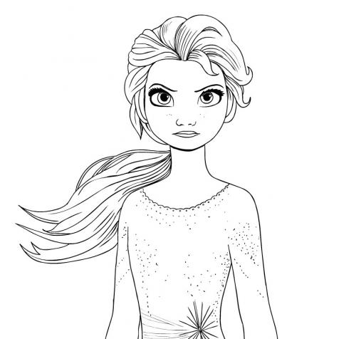 Elsa arrabbiata