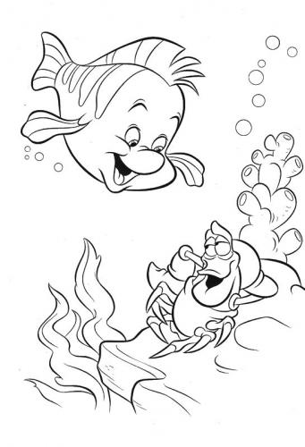 Flounder e Sebastian