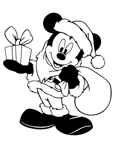 Mickey Mouse a Natale