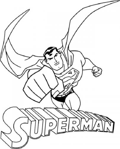 caricatura Superman