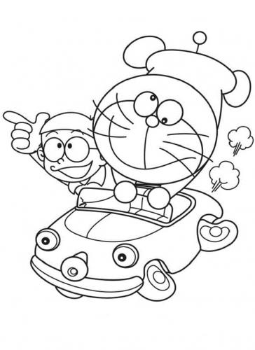 Disegnare Doraemon
