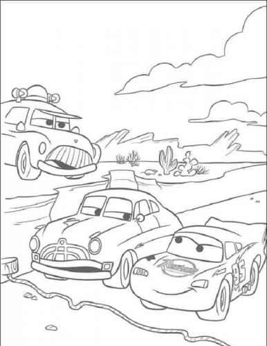 disegni da colorare Cars 2