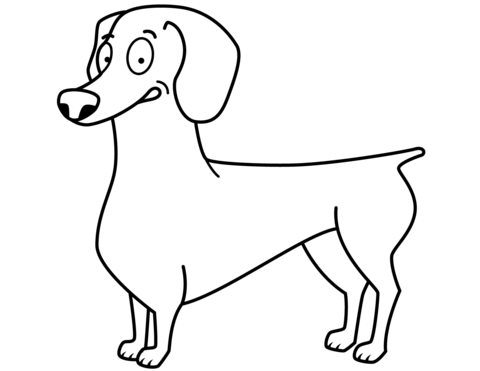 disegni da colorare di cani