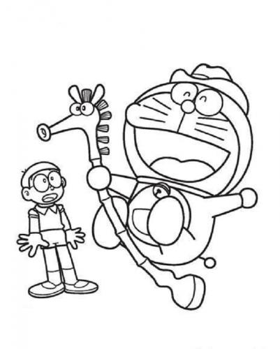 Disegni da colorare gratis Doraemon