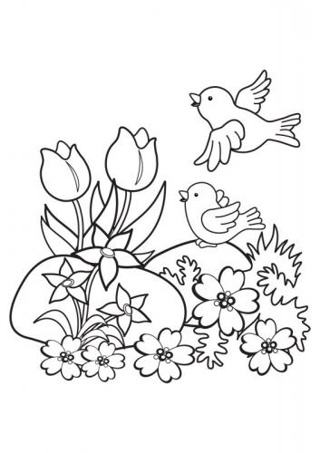Disegni di primavera 108 disegni da stampare e colorare for Immagini sulla primavera da stampare e colorare