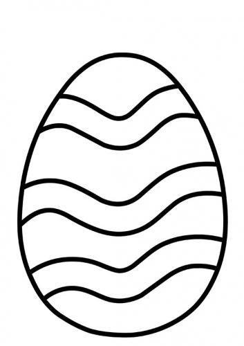 disegni da colorare uova di pasqua per bambini