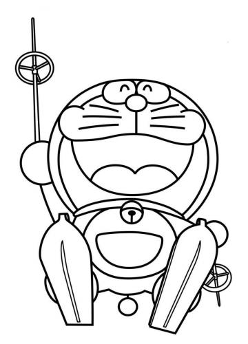 Disegni da stampare Doraemon