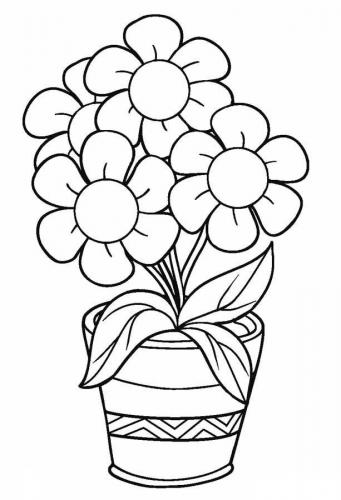 disegni di fiori da stampare
