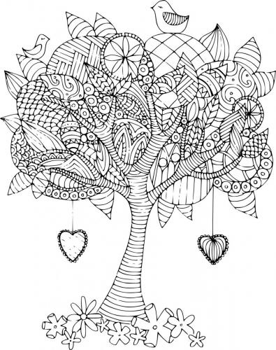 disegni albero