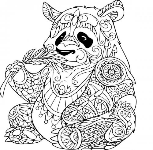 mandala panda