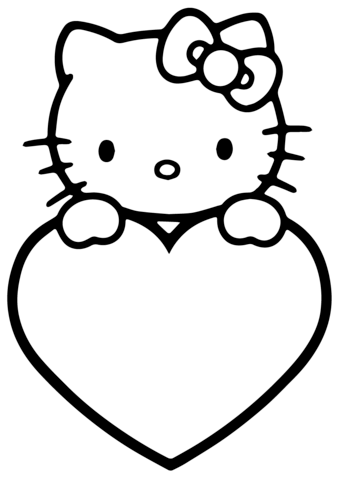 disegno di hello kitty