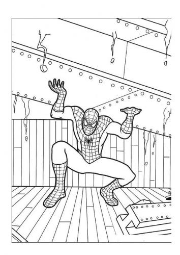 disegno di spiderman 