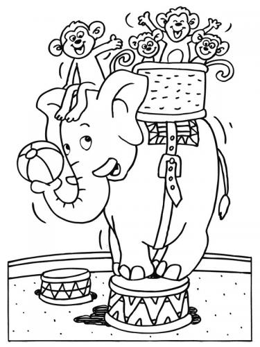 disegno elefante