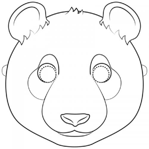 disegno panda per bambini