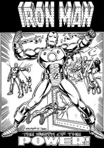 Iron Man cartone