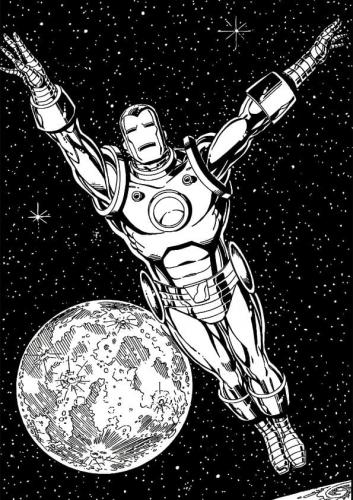 Iron Man disegno