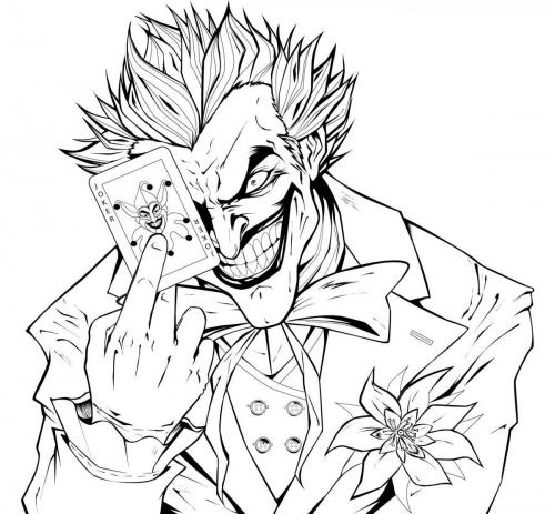 Joker disegno