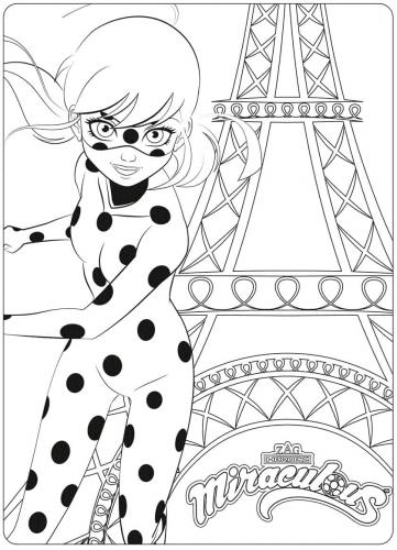 Ladybug da colorare pdf