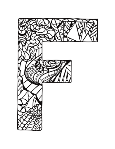 lettere alfabeto particolari F