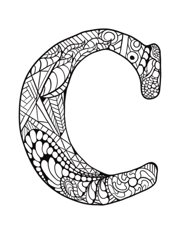 lettere dell'alfabeto particolari C