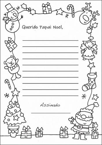 Letterina di Natale in portoghese