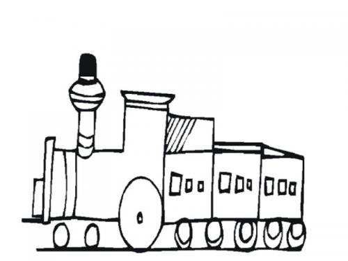 treno stilizzato
